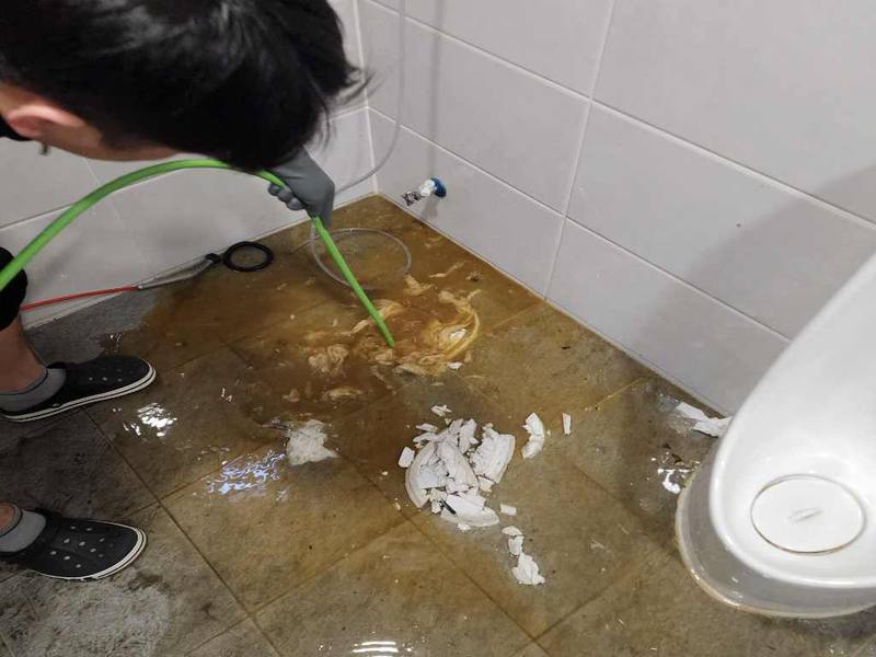 성동구 역류 작업사례
